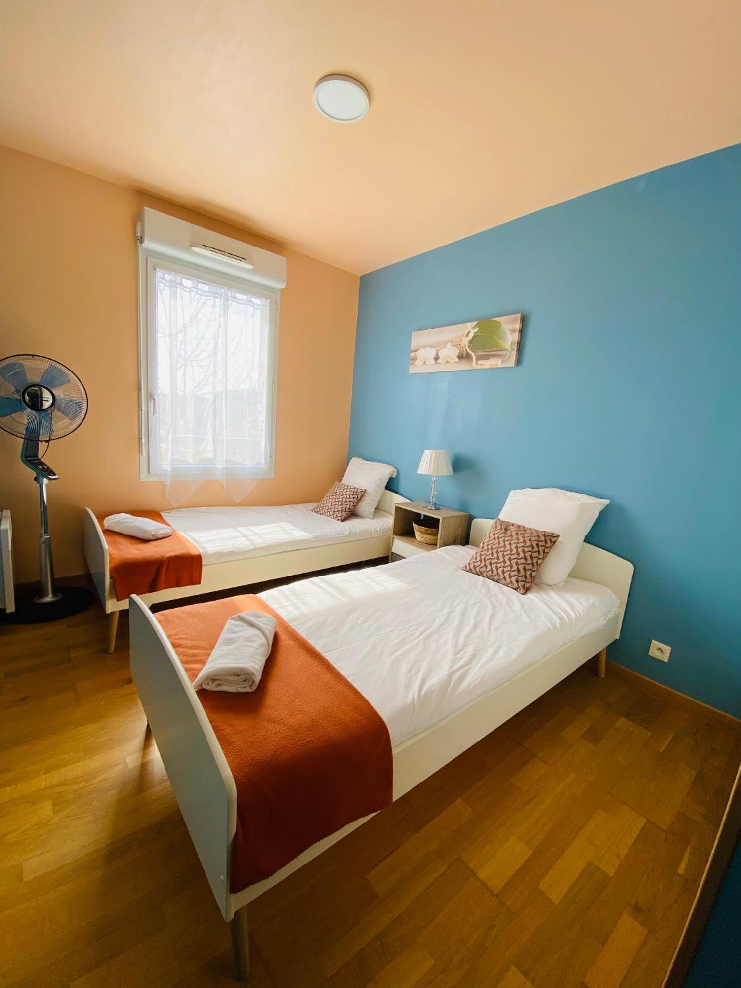 Charmant Appartement 3 Pieces Proche Rer & Disney 蒙泰夫兰 外观 照片