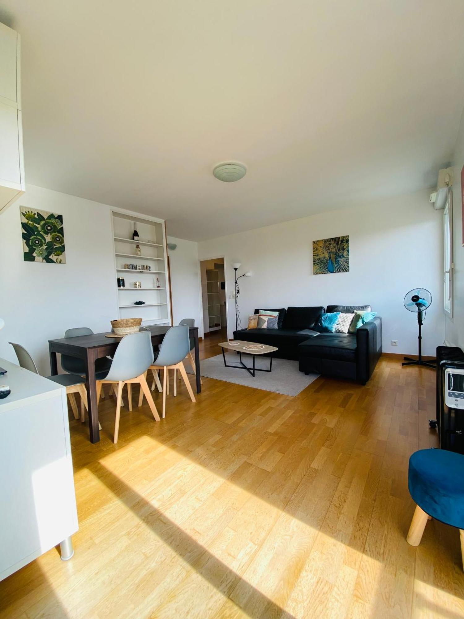 Charmant Appartement 3 Pieces Proche Rer & Disney 蒙泰夫兰 外观 照片